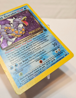 Dark Gyarados 8/82 Holo Rare Unlimited PRERELEASE Team Rocket Pokemon 1262 - Image 5
