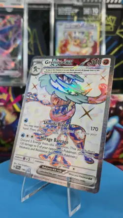 Pokemon TCG Greninja EX Twilight Masquerade 198/167 Sv06 Full Art - Image 1