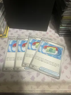 Pokemon TCG Ascended Heroes PokePad Trainer 198/217 Poke Pad X 4 Full set - Image 1