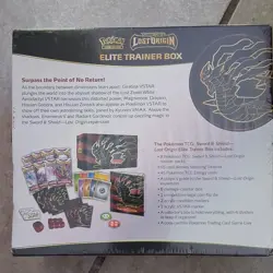 Pokemon TCG Lost Origin Elite Trainer Box Giratina English 65 Sleeves 45 Energy - Image 3
