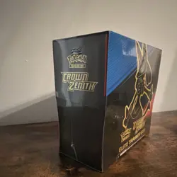 Pokemon Crown Zenith Elite Trainer Box Booster Box Topper Lucario 2023 - Image 3