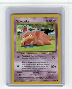 Slowpoke Neo Genesis Common Pokemon Near Mint or Better - Image 1
