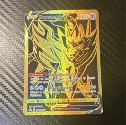 Pokemon Zamazenta V SWSH077 SWSH: Sword & Shield Promo Basic Holo Promo - Image 1