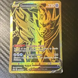 Pokemon Zamazenta V SWSH077 SWSH: Sword & Shield Promo Basic Holo Promo - Image 3