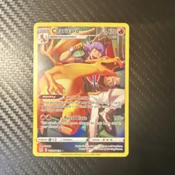 Pokemon Charizard TG03/TG30 Lost Origin Trainer Gallery Full Art Holo Ultra Rare - Image 2