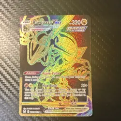 Pokemon Rayquaza VMAX TG29/TG30 Silver Tempest Secret Rare Full Art Holo - Image 2