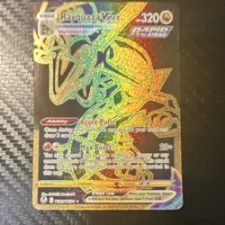 Pokemon Rayquaza VMAX TG29/TG30 Silver Tempest Secret Rare Full Art Holo - Image 3