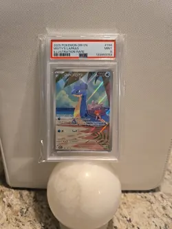 Pokemon 2025 Dri en Misty's Lapras Illustration Rare PSA 9! - Image 1