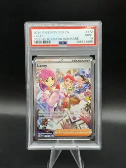 Lacey #172 PSA 9 • 2024 SCR EN SIR - 2024 Pokemon Sv07: Stellar Crown 172/142 - Image 1