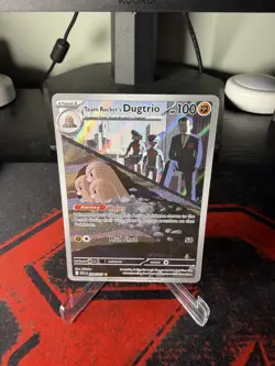 Team Rocket's Dugtrio 239/217 - Pokemon TCG Ascended Heroes - Near Mint NM - Image 1