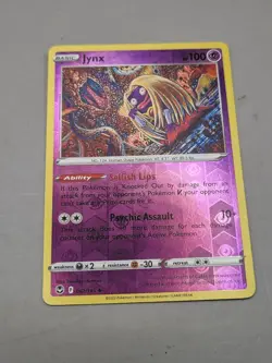 Reverse Holo Jynx 062/195 Uncommon Silver Tempest Pokemon TCG - Image 2