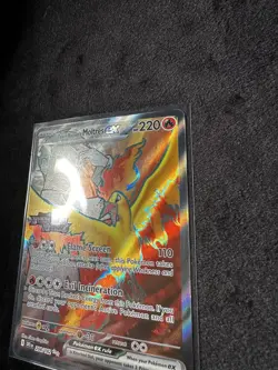 Pokemon TCG Team Rockets Moltres EX Destined Rivals Stamped Upc Promo 208/182 - Image 5