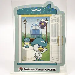 Pokemon Center Online Holo Sticker Quaxly Nintendo Japanese JAPAN Rare - Image 1