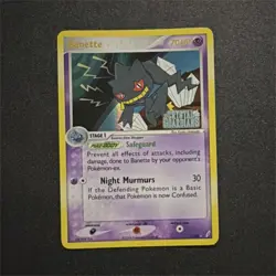 Pokemon Banette Reverse Holo Crystal Guardians Holo Rare 1/100 70HP Stage 1 - Image 1
