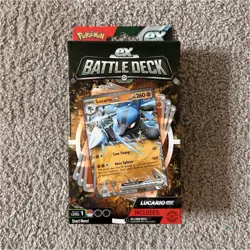 Pokemon TCG ex Battle Deck Lucario ex FACTORY SEALED - Image 1