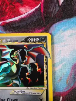 2006 Pokemon EX Dragon Frontiers #100 Charizard Holo Gold Star LP-NM - Image 5