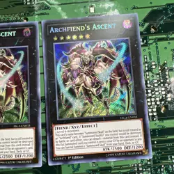 Archfiend's Ascent FIGA-EN033 Secret Rare 1st Edition Yugioh Card 2 - Image 3