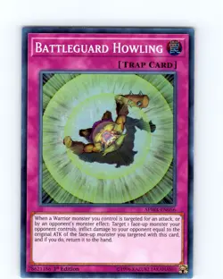 Yu-Gi-Oh TCG Battleguard Howling SPWA-EN056 1st Edition Super Rare Card NM - Image 1