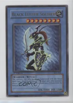 Black Luster Soldier 1st Ed. YuGiOh Starter Deck Yugi Evolution #SYE-024 2004 - Image 1