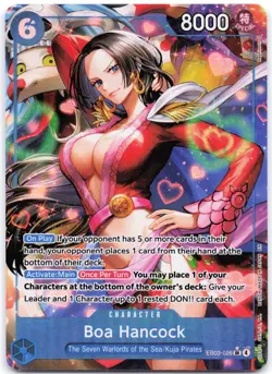 Boa Hancock (Alternate Art) EB03-026 Extra Booster: One Piece Heroines Edition - Image 1