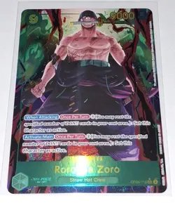 Roronoa Zoro (Alternate Art) OP06-118 One Piece Wings of the Captain Foil - Image 2