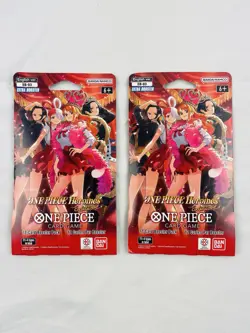 ONE PIECE Heroines EB-03 Lot x2 Sleeved Booster pack English Unopened In-hand - Image 1