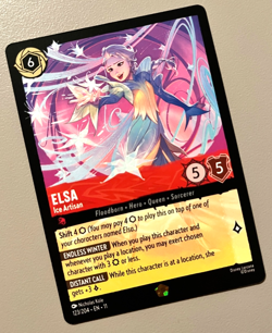 Disney Lorcana TCG Winterspell Elsa - Ice Artisan - Image 1