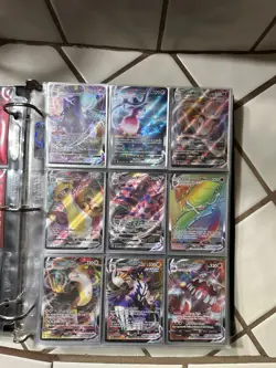 Old Pokemon Card Collection binder Full Art, Holo, Reverse Holo, Ex, Break Cards - Image 3