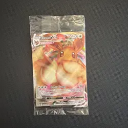 SEALED Pokemon Eevee VMAX SWSH087 SWSH Promo Holo G-Max Cuddle Full Art Card - Image 1