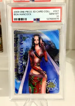 PSA 10 2009 ONE PIECE 3D CARD COLLECTION 027 BOA HANCOCK - Image 1