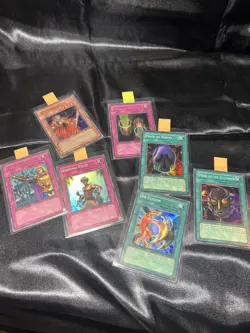 Labyrinth Of Nightmare First Edition Holo 7 Card Lot Yugioh - Image 1