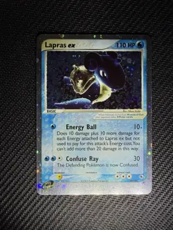 Pokemon TCG Lapras EX Holo Ultra Rare Card Ruby and Sapphire 99/109 NM 💎 - Image 4