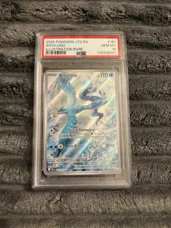 Pokemon Articuno Card 161/159 Journey Together Illustration PSA 10 - Image 1
