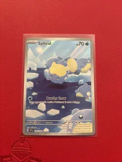 Pokemon TCG Spheal Card 199/191 Surging Sparks Illustration - Image 1