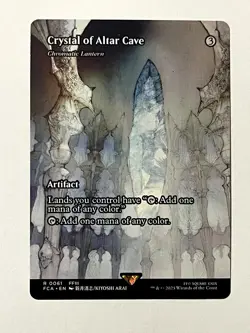 Crystal of Altar Cave - Chromatic Lantern (Showcase) | MTG | NM - Image 1