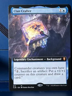 MTG Baldur's Gate Clan Crafter (Extended Art) CLB NM - Image 1