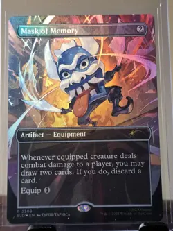 Mask of Memory (Rainbow Foil) Secret Lair Drop Foil - Image 1