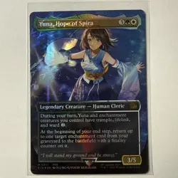 Yuna, Hope of Spira (Borderless) (Chocobo Track Foil) Final Fantasy Foil - Image 1