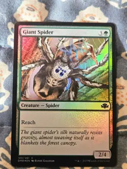 Giant Spider FOIL (163/520) Dominaria Remastered MTG Magic - Image 1