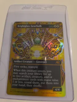Brightglass Gearhulk (Borderless) (First-Place Foil) Aetherdrift Foil - Image 1