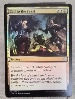MTG Call to the Feast 219/279 Foil ** Ixalan ** English - Image 1