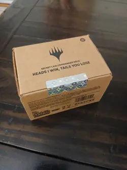 Magic The Gathering HEADS I WIN, TAILS YOU LOSE Sealed Secret Lair Deck NEW mtg - Image 1