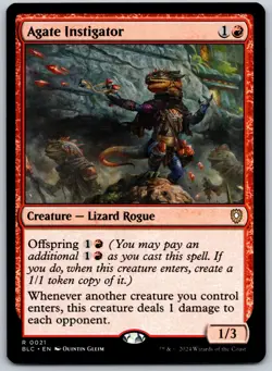 Agate Instigator R Commander: Bloomburrow 21 NM - Image 1