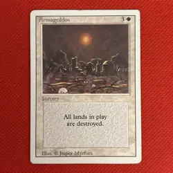 MTG {Armageddon} Revised Edition (3ED) Reg Rare #2 NM/Unplayed **Ships Free** - Image 1