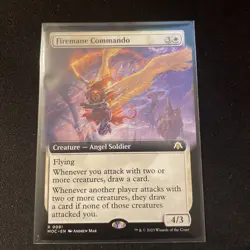 Firemane Commando (Extended Art) Commander: March of the Machine Regular - Image 1