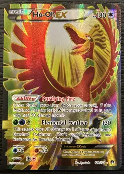 Pokemon Card - Ho-Oh EX XY BREAKpoint 121/122 Ultra Rare - Image 1