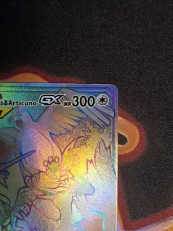 Pokemon Moltres & Zapdos & Articuno GX Full Art TAG TEAM Secret Rare Holo 69/68… - Image 5