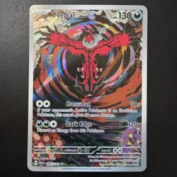 Pokemon TCG - Yveltal 205/182 Paradox Rift - Illustration Rare Holo - NM - Image 2