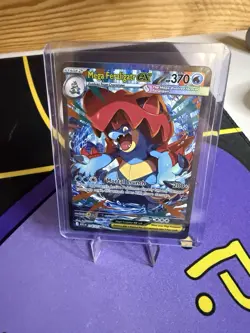 Pokemon TCG Mega Feraligatr EX 274/217 SIR English Ascended Heroes PACK FRESH NM - Image 2