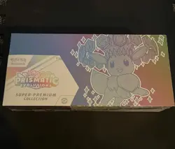Pokemon Prismatic Evolutions Super Premium Collection SPC Pokemon Factory Sealed - Image 1